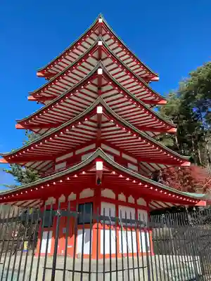 新倉富士浅間神社(山梨県)