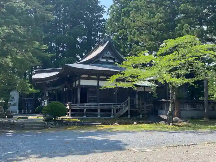 七戸神明宮の本殿・本堂