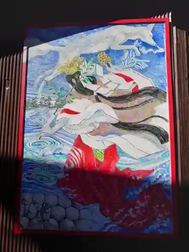 稲荷神社の芸術