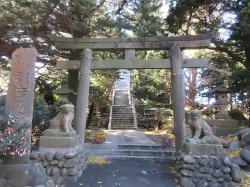 大瀬神社の鳥居