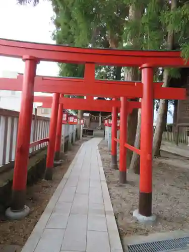 飛騨総社の鳥居