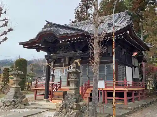 中蒔田椋神社の本殿