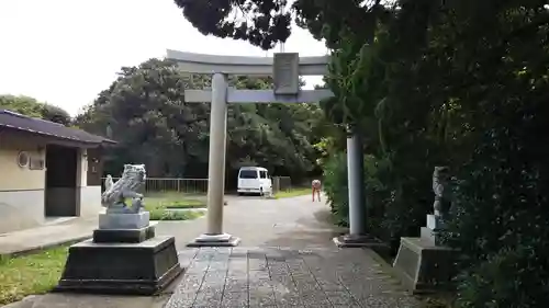 石室神社の鳥居