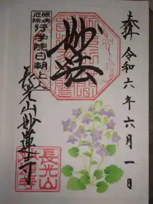 御朱印　枝咲キキョウ