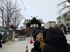 札幌諏訪神社の初詣