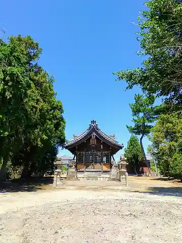 八幡社(本部田八幡社)の本殿・本堂