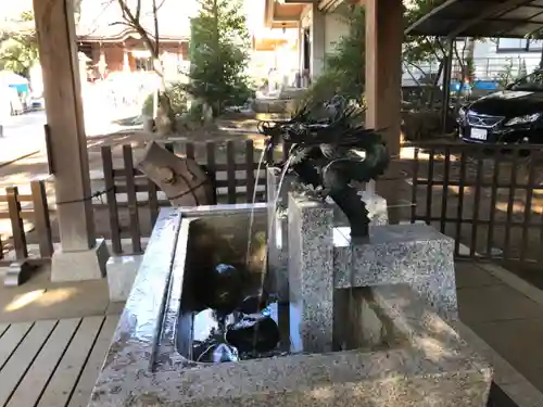 玉川神社の手水舎