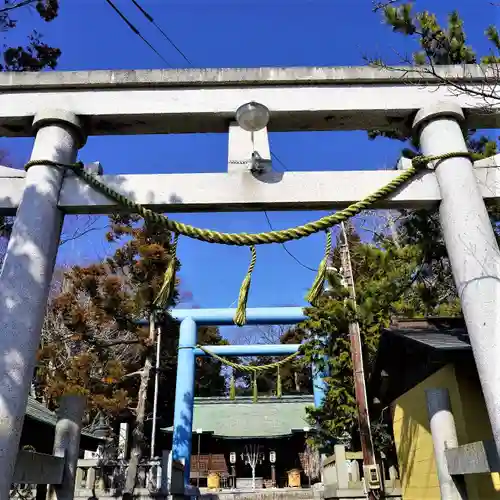 小名浜諏訪神社の鳥居