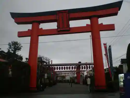 高橋稲荷神社の鳥居