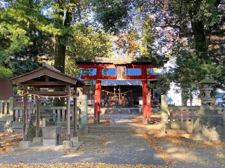 今城青坂稲実池上神社の鳥居