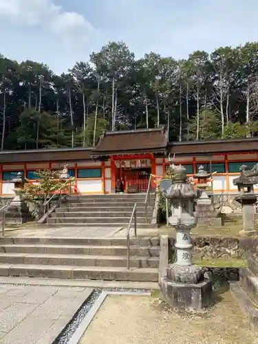 大原野神社の本殿・本堂