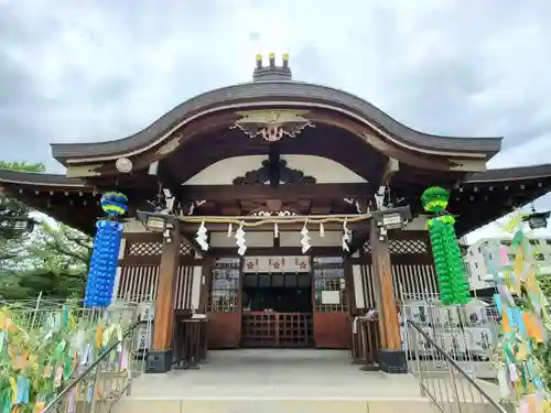 打出天神社の本殿・本堂