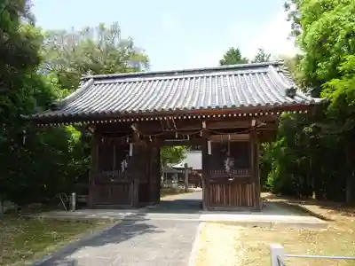 平尾八幡神社の山門・神門