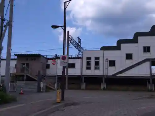 星置神社の周辺