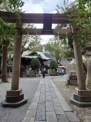小野照崎神社の鳥居