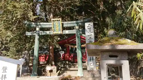 日光二荒山神社中宮祠の鳥居