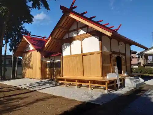 高麗川神社の本殿