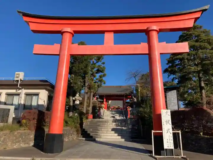 東伏見稲荷神社の鳥居