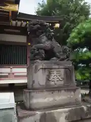 赤塚氷川神社の狛犬