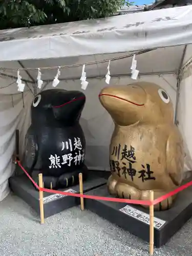 川越熊野神社の狛犬