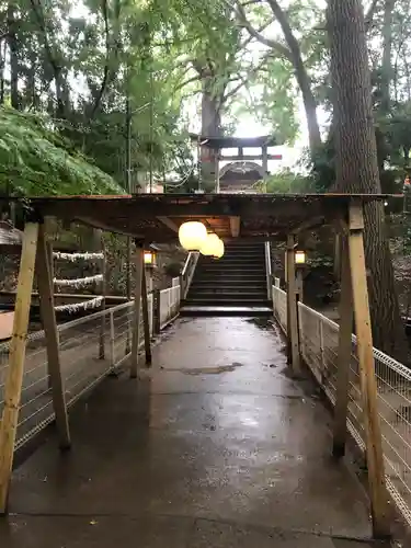 下総国三山　二宮神社の鳥居