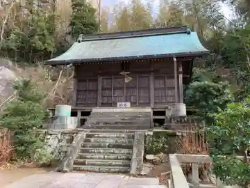 諏訪神社の本殿・本堂
