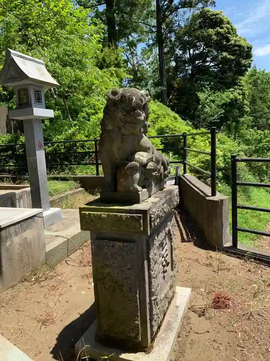 妙見神社の狛犬