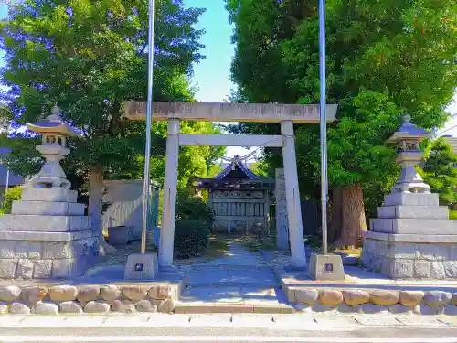 迦具豆知神社の鳥居