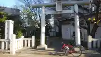 目白天祖神社の鳥居