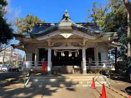 天沼八幡神社の本殿・本堂