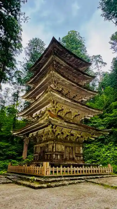 羽黒山五重塔(出羽三山神社)(山形県)