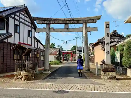 日吉神社の鳥居