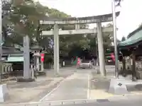 堤治神社の鳥居