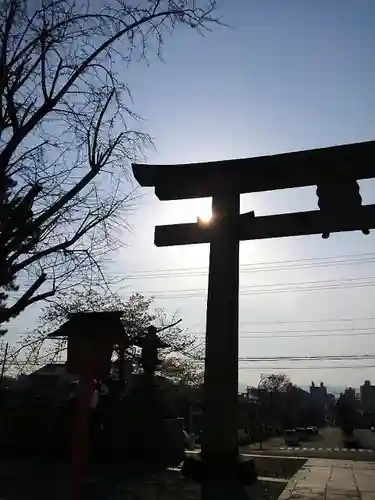 豊国神社の鳥居