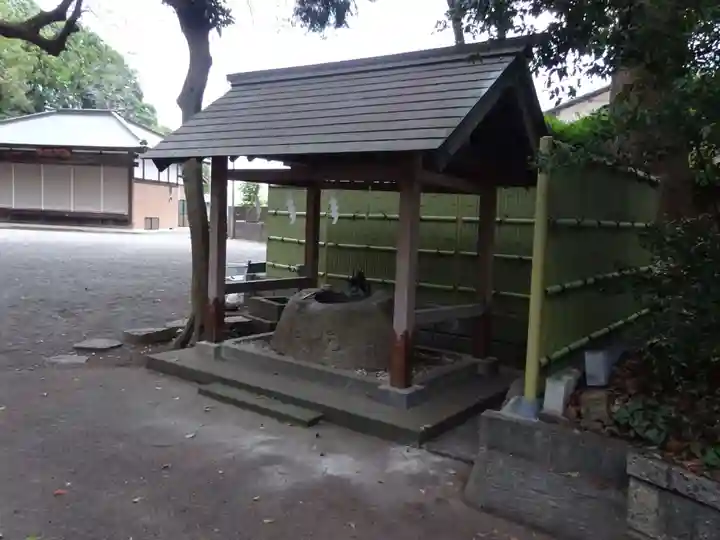 五社神社の手水舎