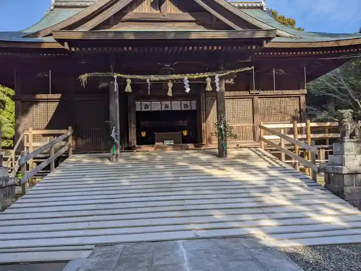 府八幡宮の本殿・本堂