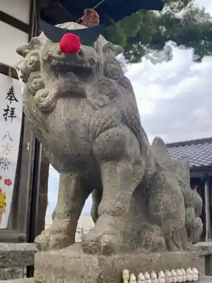 玉田神社の狛犬