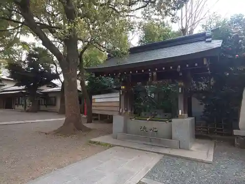 王子神社の手水舎