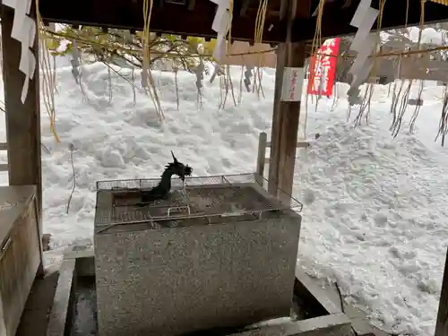 北海道神宮頓宮の手水