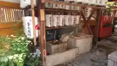 白山神社の手水