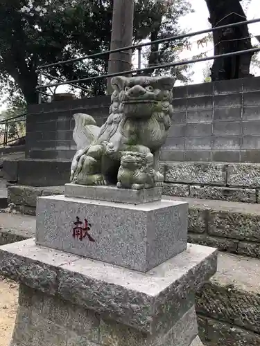 別所白山神社の狛犬