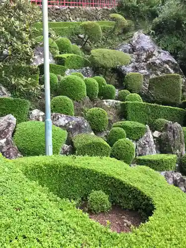 神峯寺の庭園