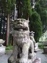 草部吉見神社の狛犬