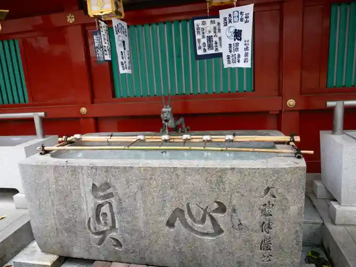 神田神社(神田明神)の手水舎