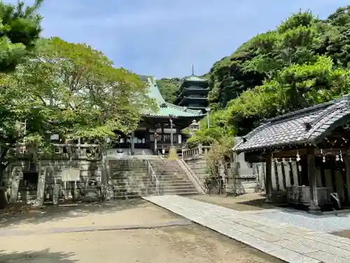 龍口寺の庭園