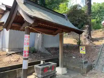 金田神社の手水舎