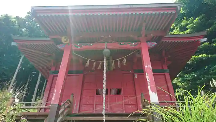 二渡神社の本殿・本堂