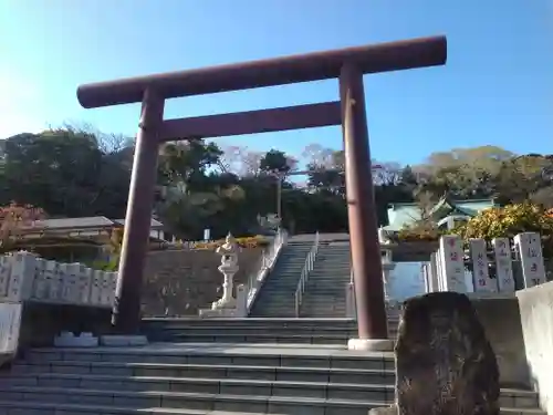 本牧神社の鳥居