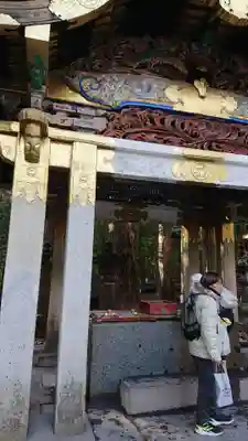 日光東照宮の手水舎