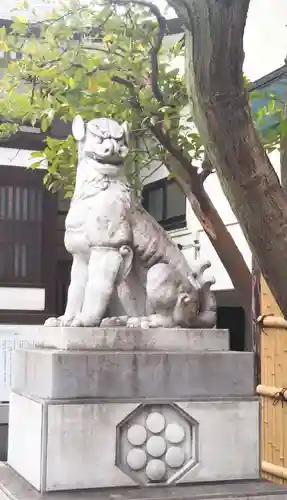 鳥越神社の狛犬